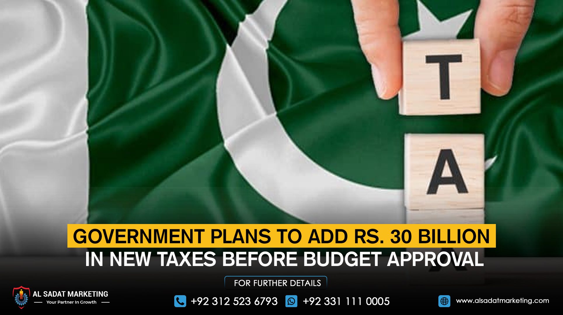 Government Plans to Add Rs. 30 Billion in New Taxes Before Budget Approval