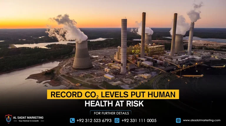 Record CO₂ levels put human health at risk