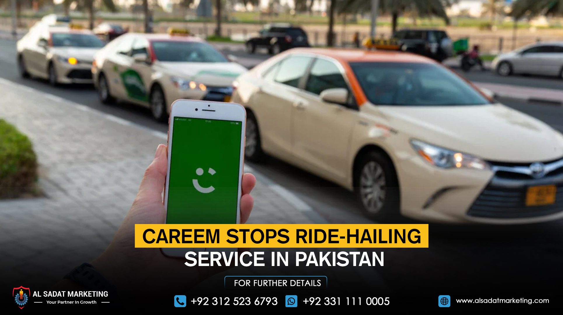 Careem Stops Ride-Hailing Service in Pakistan