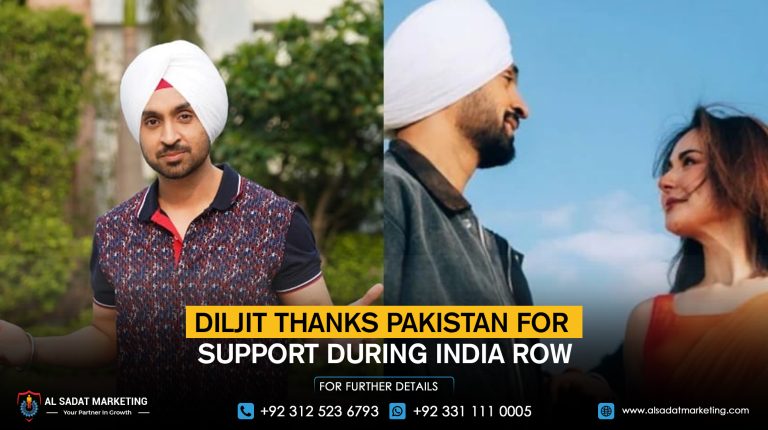 Diljit thanks Pakistan for support during India row