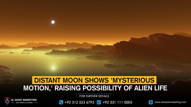 Distant Moon Shows 'Mysterious Motion,' Raising Possibility of Alien Life