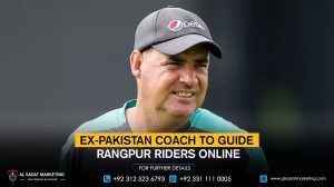 Ex-Pakistan coach to guide Rangpur Riders online