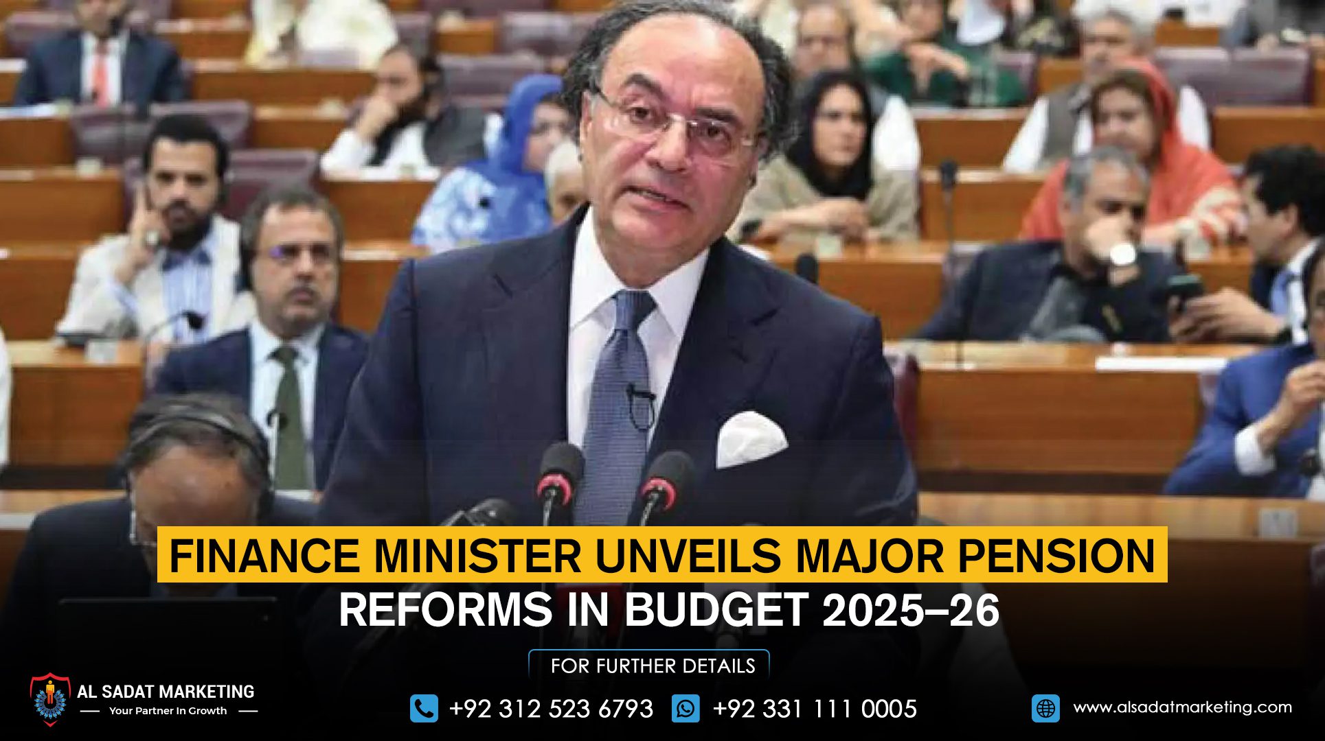 Finance Minister Unveils Major Pension Reforms in Budget 2025–26