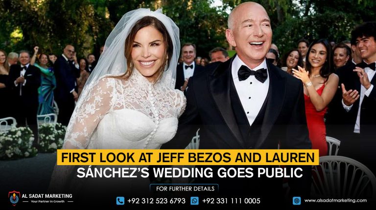 First Look at Jeff Bezos and Lauren Sánchez’s Wedding Goes Public