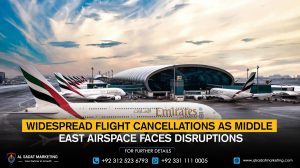 Widespread Flight Cancellations as Middle East Airspace Faces Disruptions
