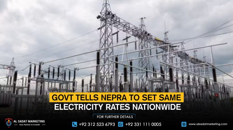 Govt tells NEPRA to set the same electricity rates nationwide