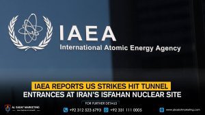 IAEA Reports US Strikes Hit Tunnel Entrances at Iran’s Isfahan Nuclear Site