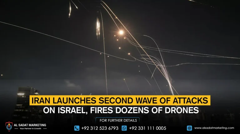 Iran Launches Second Wave of Attacks on Israel, Fires Dozens of Drones