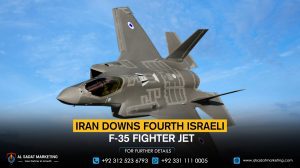 Iran Downs Fourth Israeli F-35 Fighter Jet