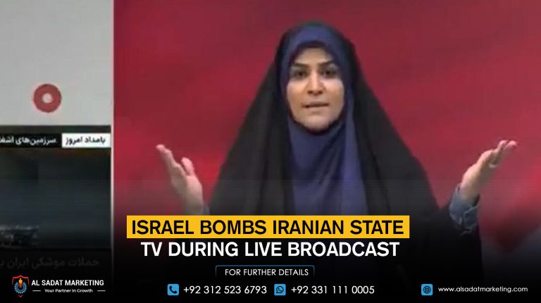 Israel Bombs Iranian State TV During Live Broadcast