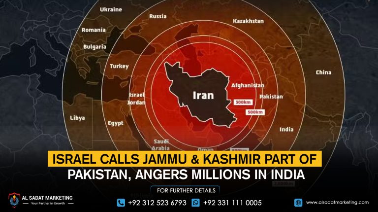 Israel Calls Jammu & Kashmir Part of Pakistan, Angers Millions in India