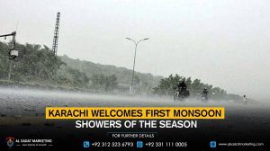 Karachi Welcomes First Monsoon Showers of the Season