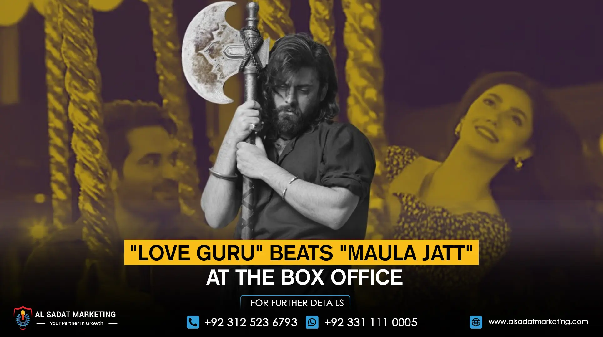 “Love Guru” beats “Maula Jatt” at the box office