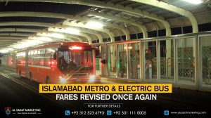 Islamabad Metro & Electric Bus Fares Revised Once Again
