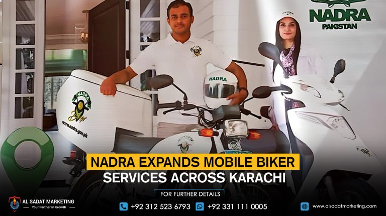 NADRA Expands Mobile Biker Services Across Karachi