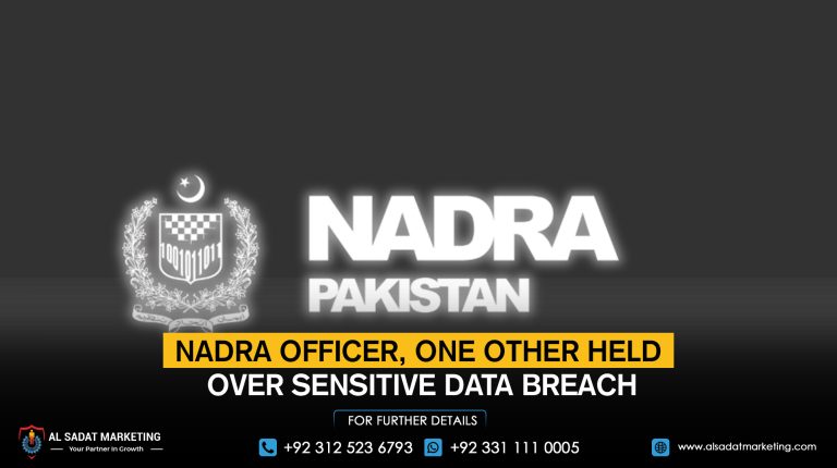 NADRA Officer, One Other Held Over Sensitive Data Breach