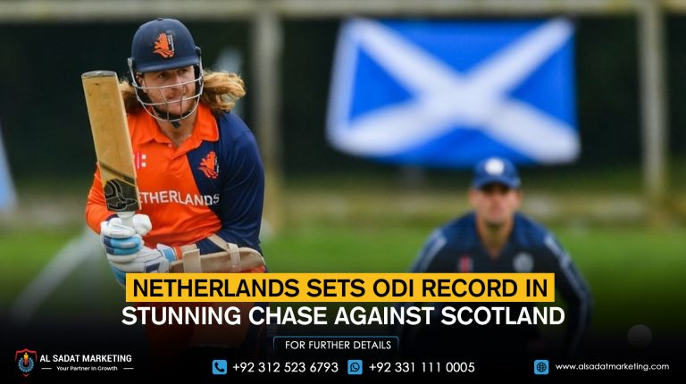 Netherlands Sets ODI Record in Stunning Chase Against Scotland