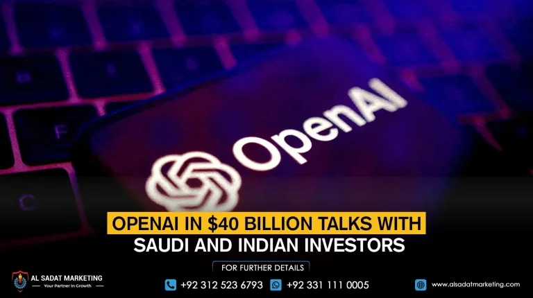 OpenAI in $40 billion talks with Saudi and Indian investors