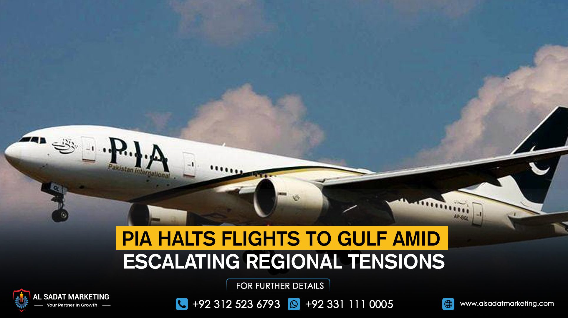 PIA Halts Flights to Gulf Amid Escalating Regional Tensions