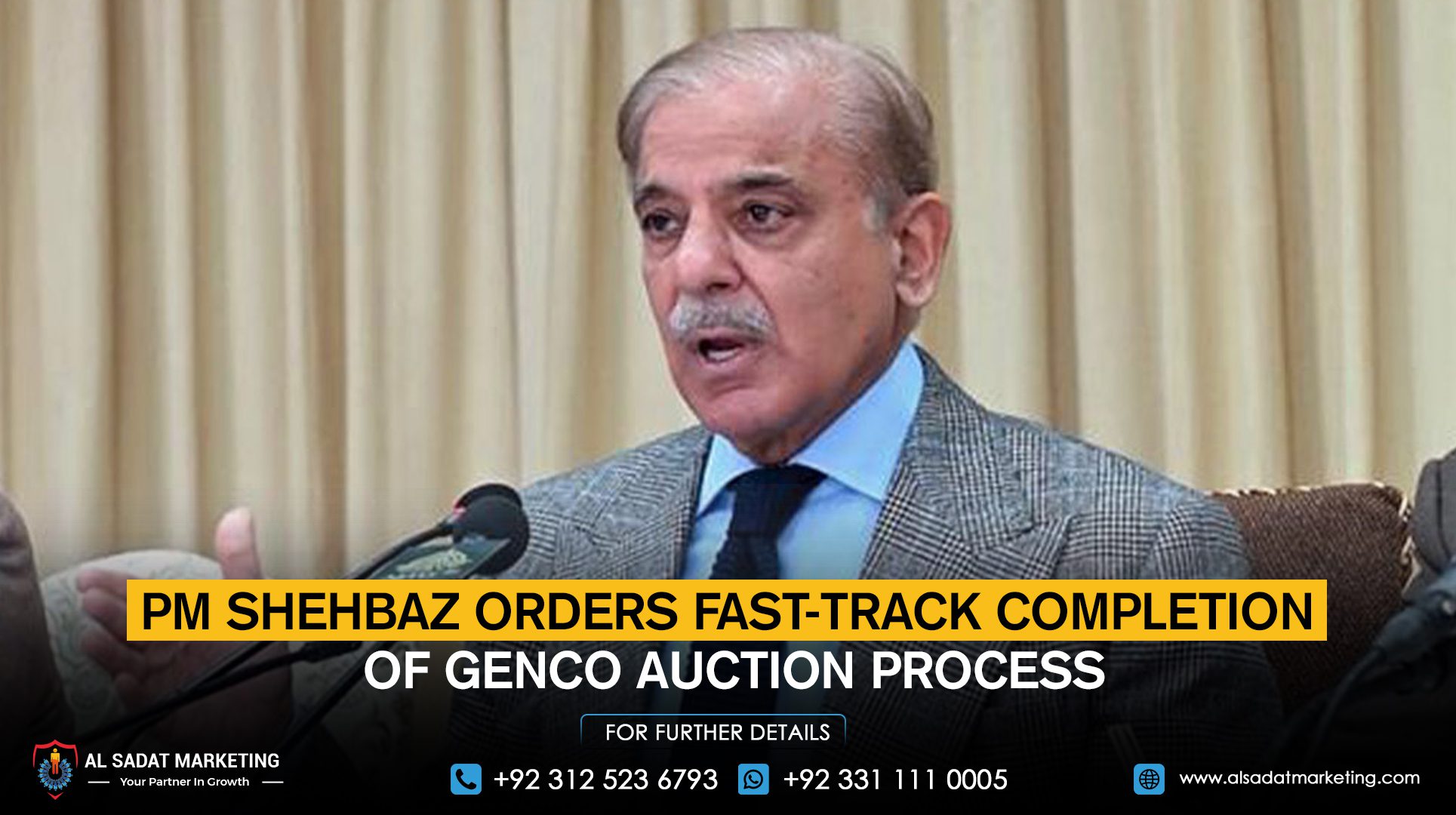 PM Shehbaz Orders Fast-Track Completion of Genco Auction Process