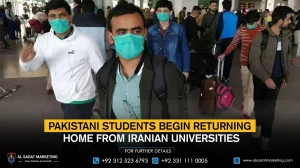Pakistani Students Begin Returning Home from Iranian Universities