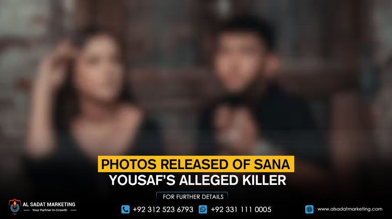 Photos Released of Sana Yousaf’s Alleged Killer