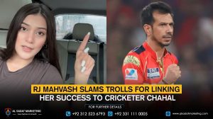 RJ Mahvash Slams Trolls for Linking Her Success to Cricketer Chahal