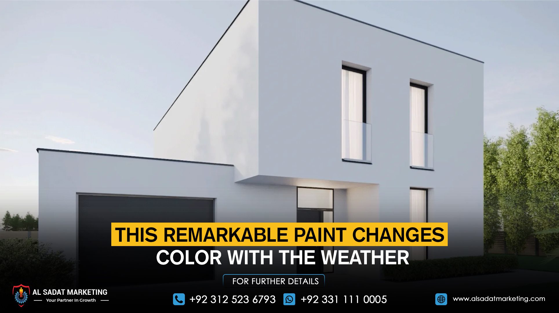 This Remarkable Paint Changes Color with the Weather