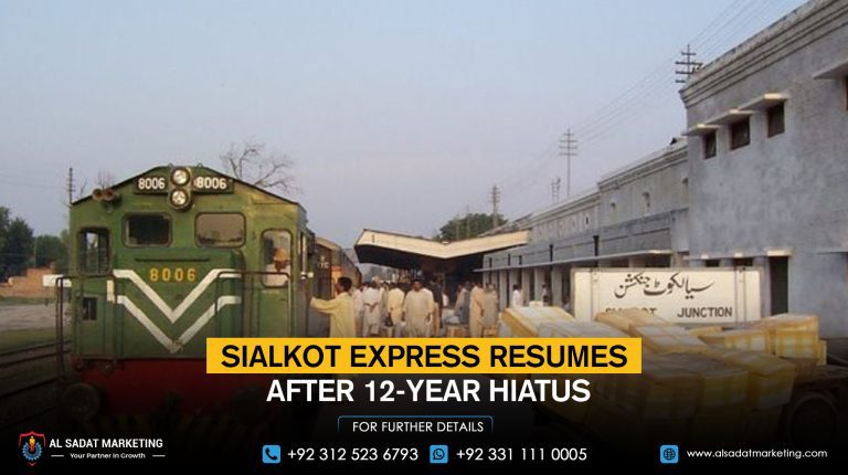Sialkot Express Resumes After 12-Year Hiatus