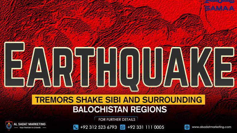 Tremors Shake Sibi and the Surrounding Balochistan Regions