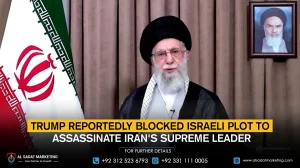 Trump Reportedly Blocked Israeli Plot to Assassinate Iran's Supreme Leader