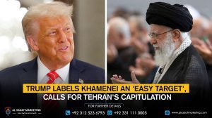 Trump Labels Khamenei an 'Easy Target', Calls for Tehran's Capitulation