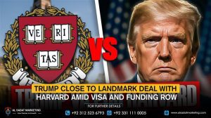Trump Close to Landmark Deal with Harvard Amid Visa and Funding Row