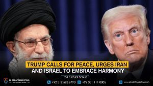 Trump Calls for Peace, Urges Iran and Israel to Embrace Harmony
