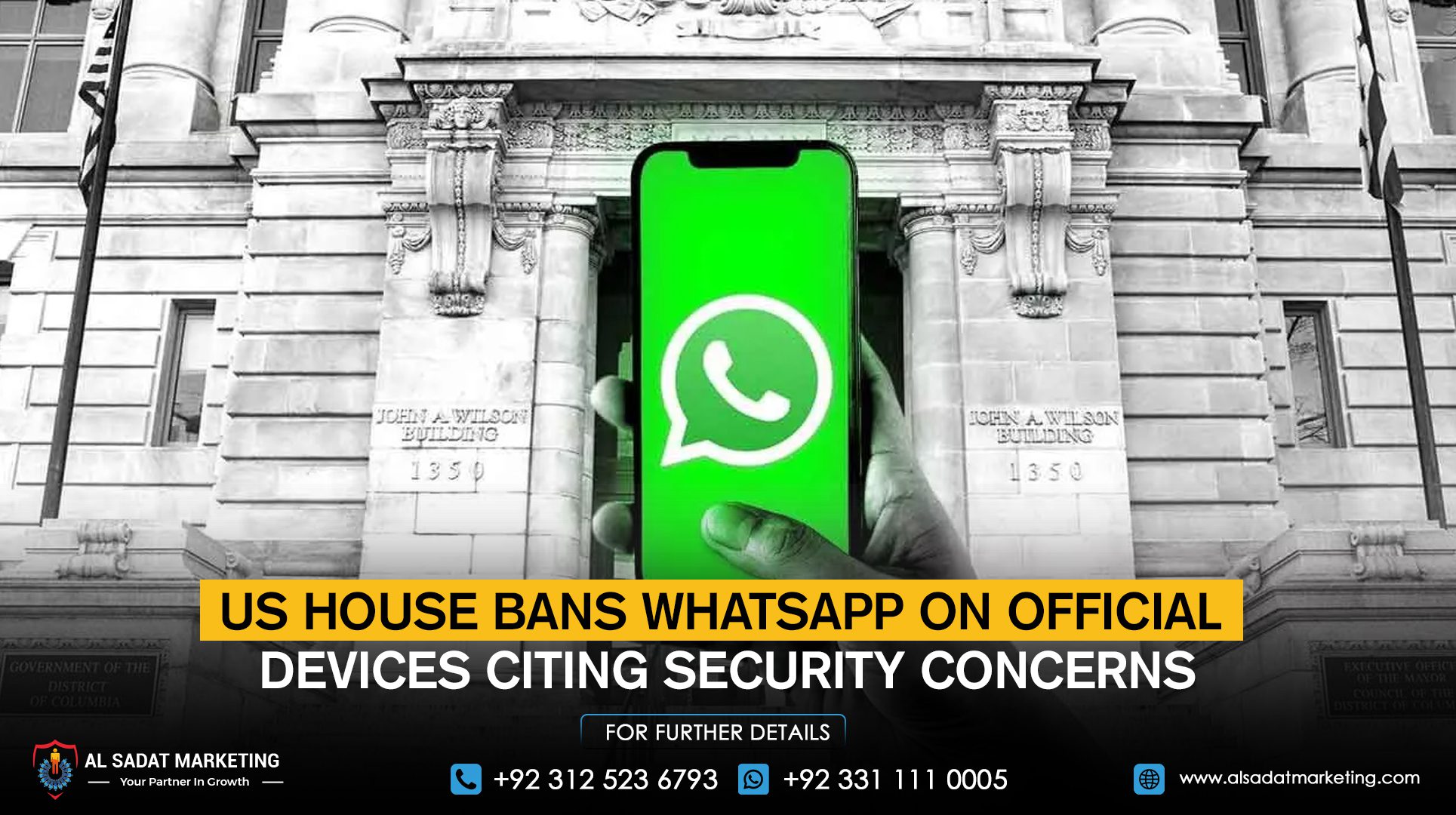 US House Bans WhatsApp on Official Devices Citing Security Concerns