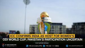 ICC Confirms India as Host for Women’s ODI World Cup; Pakistan’s Participation Uncertain