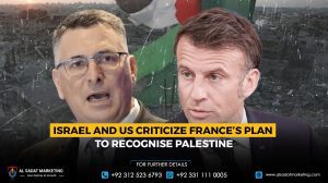 Israel and the US criticize France’s plan to recognize Palestine