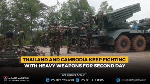 Thailand and Cambodia keep fighting with heavy weapons for the second day