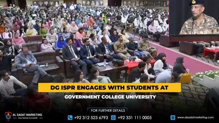DG ISPR Engages with Students at Government College University
