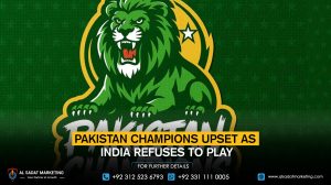 Pakistan Champions upset as India refuses to play