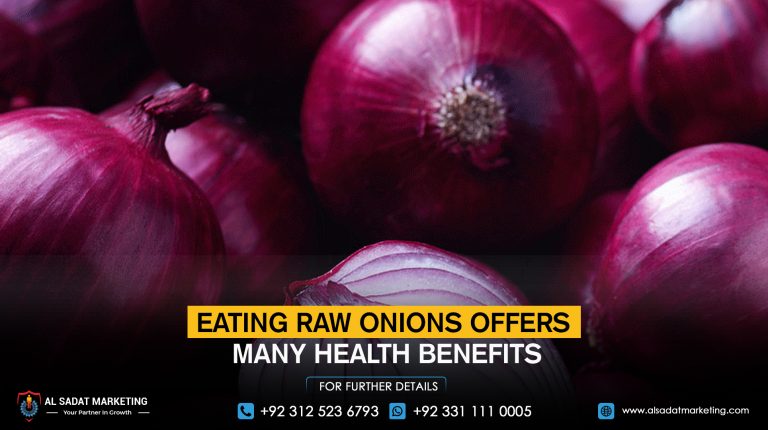 Eating raw onions offers many health benefits