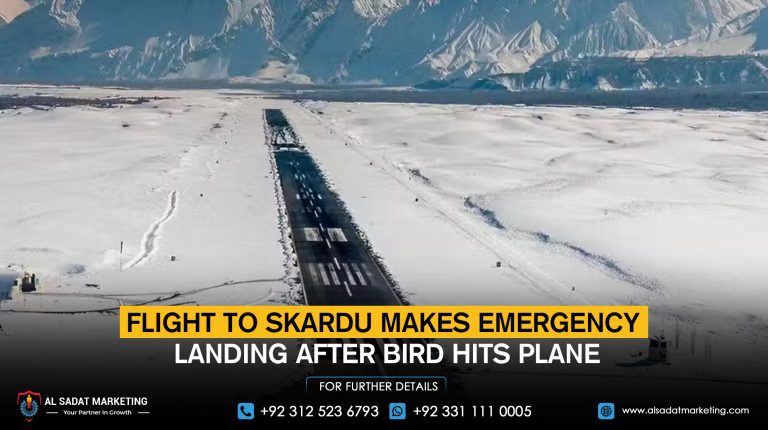Flight to Skardu Makes Emergency Landing After Bird Hits Plane