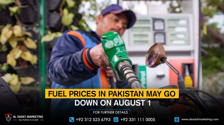 Fuel prices in Pakistan may go down on August 1