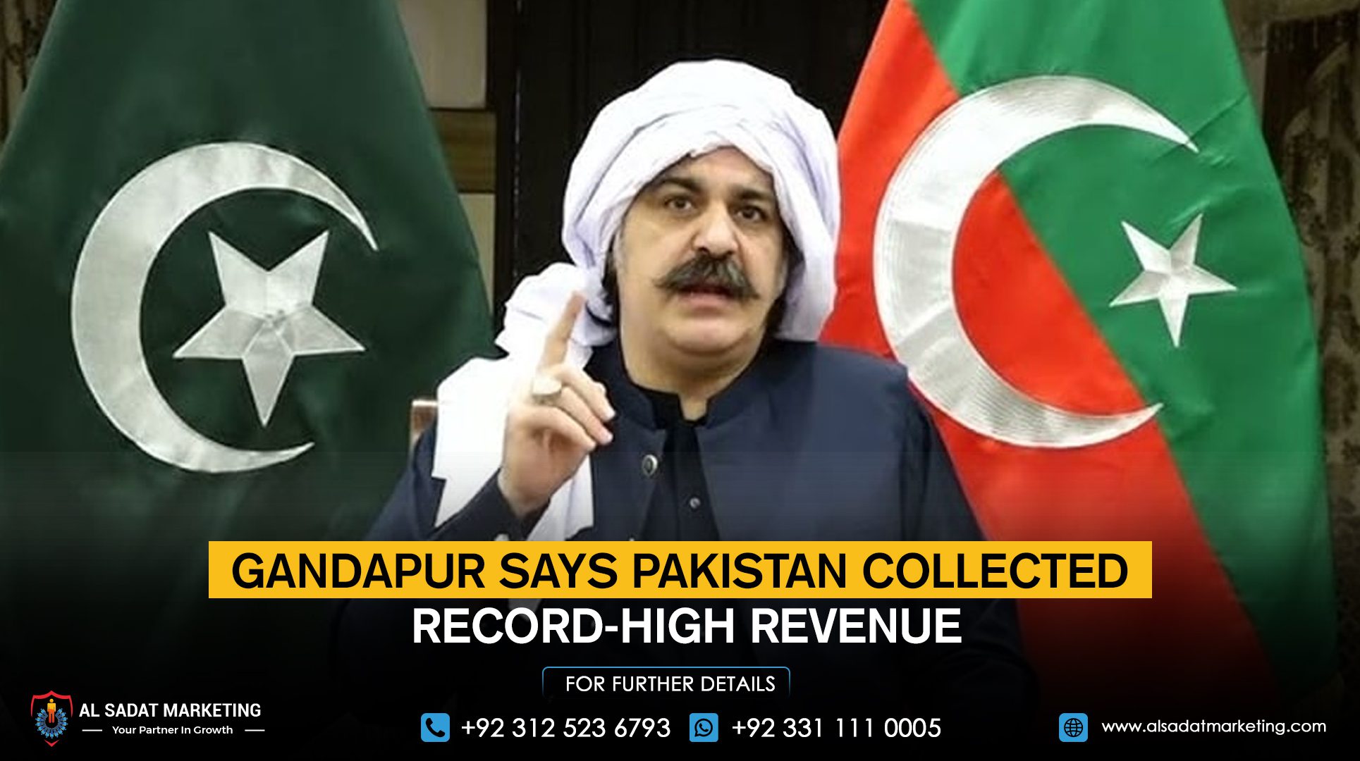 Gandapur says Pakistan collected a record-high revenue