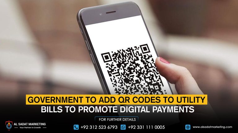 Government to Add QR Codes to Utility Bills to Promote Digital Payments