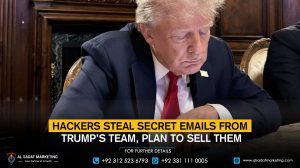 Hackers steal secret emails from Trump’s team, plan to sell them