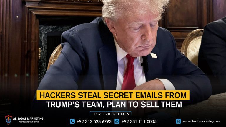 Hackers steal secret emails from Trump’s team, plan to sell them