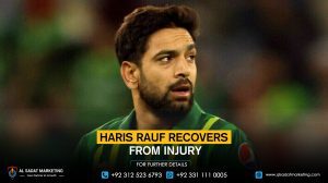 Haris Rauf recovers from injury