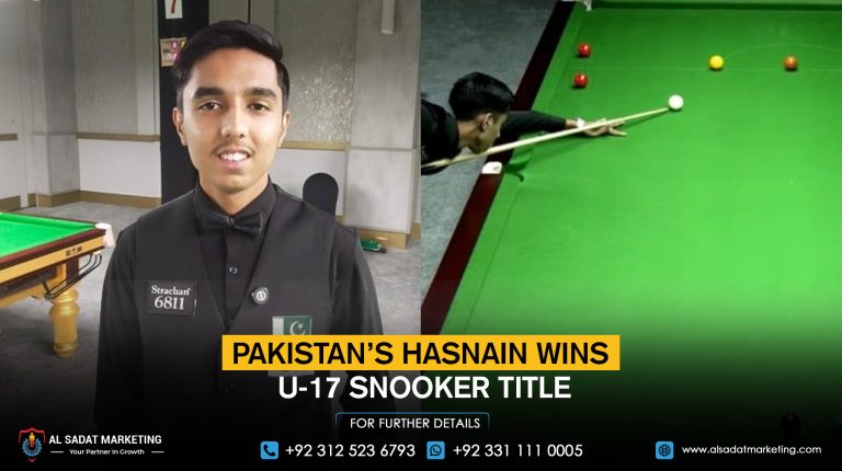 Pakistan’s Hasnain wins U-17 snooker title