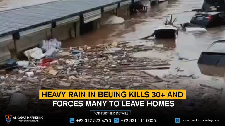 Heavy rain in Beijing kills 30+ and forces many to leave their homes